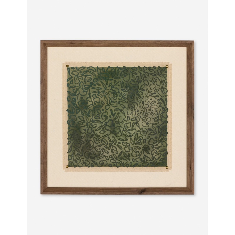 Green Glimmer by Laurel-Dawn Latshaw 18″ x 18″