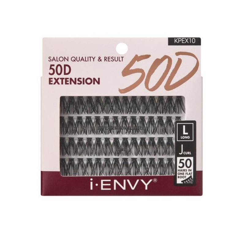 Kiss i-Envy Lash Extension Cluster 50D LONG KPEX10