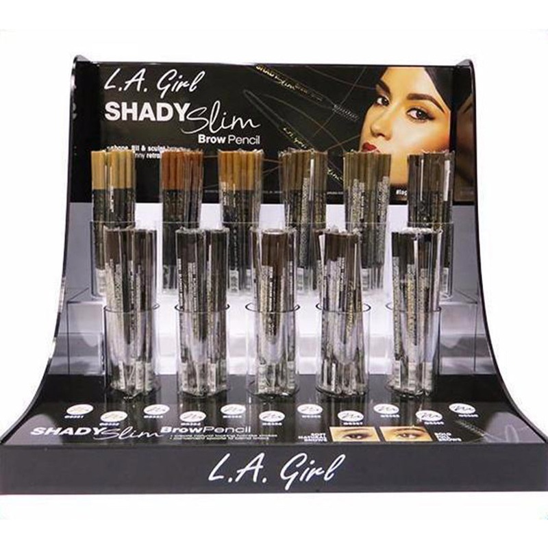 L.A. Girl Shady Slim Brow Pencil – Wholesale Display 198 Units (GCD255.1)