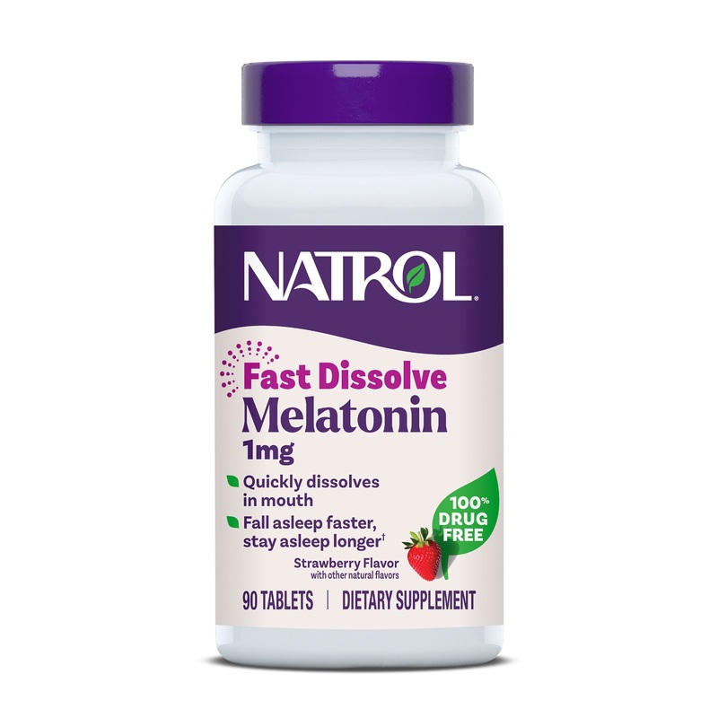 Melatonin, 1mg Strawberry