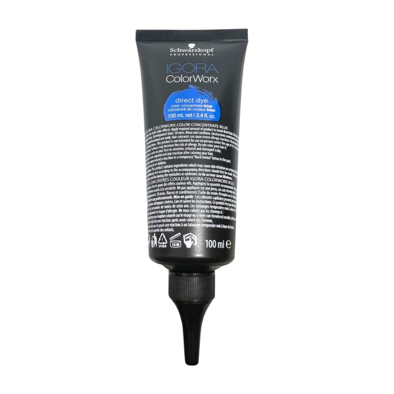 Schwarzkopf Igora ColorWorx Blue Direct Dye 3.4 oz