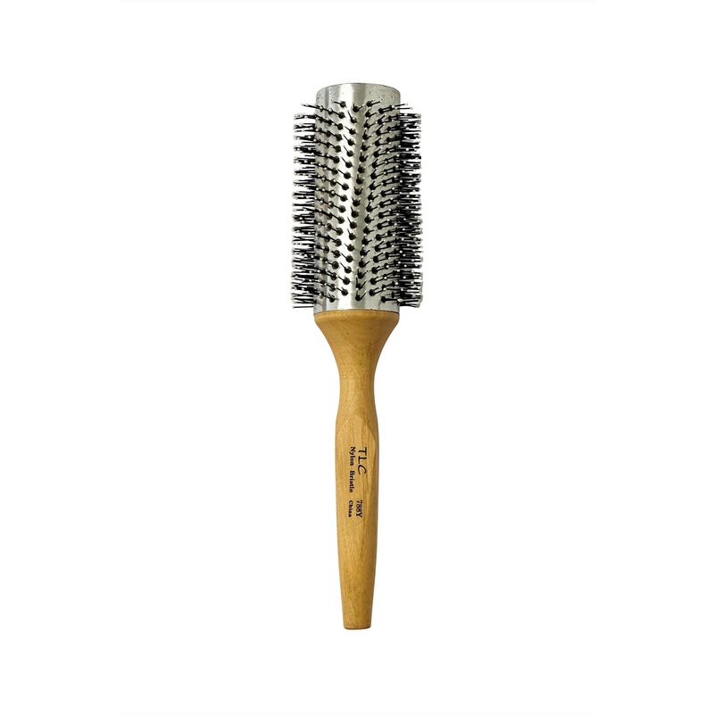 TLC #788Y Nylon Bristle Round Hair Brush – Medium (2.25″)