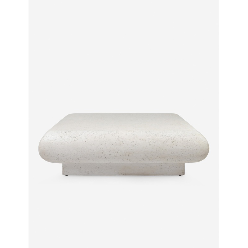 Fairall Square Indoor / Outdoor Coffee Table White 48″W