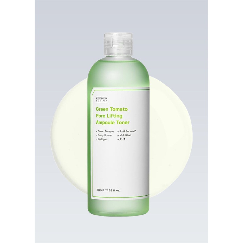 Sungboon Editor Green Tomato Pore Lifting Ampoule Toner 350ml