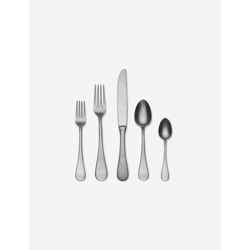 Vintage 5 piece Flatware set by Mepra Stainless Steel