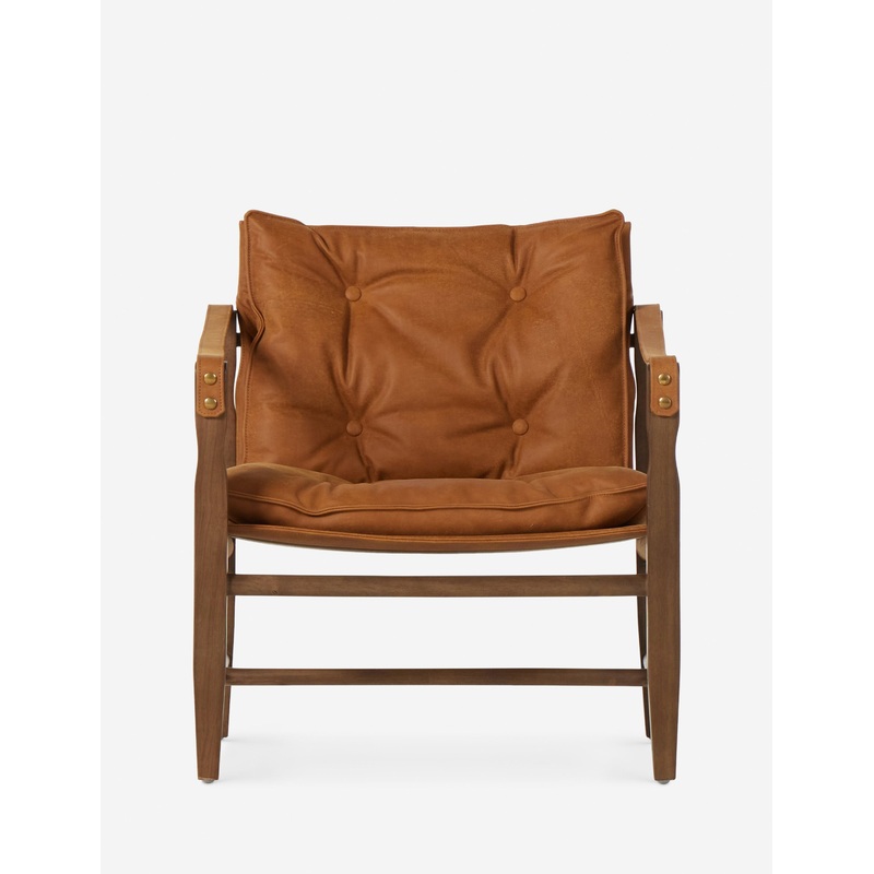 Caruso Accent Chair Cognac Leather