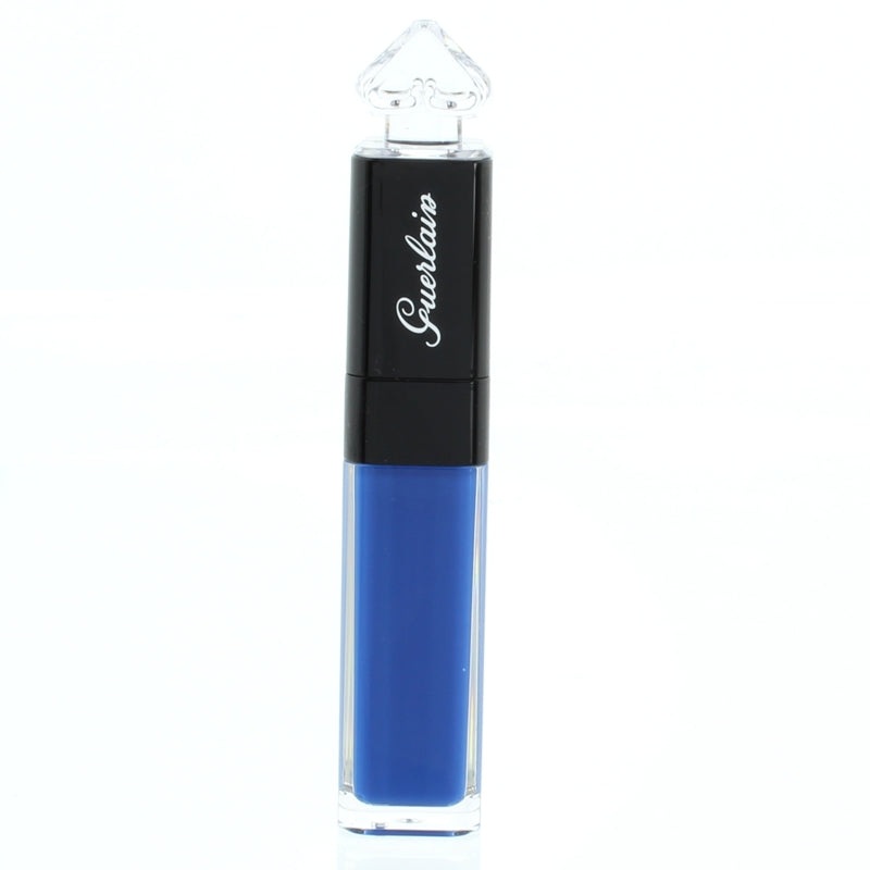 Guerlain La Petite Robe Noire Ink Blue Liquid Lipstick L101 Adventurous (Blemished Box)