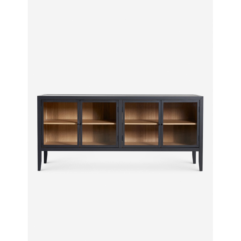 Morey Curio Sideboard Black