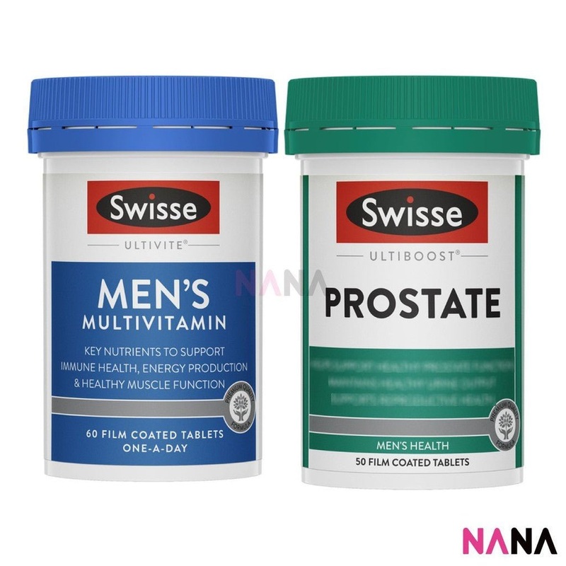 Swisse Made For Him (Men’s Multivitamin 60 Capsules + Prostate 50 Tablets)