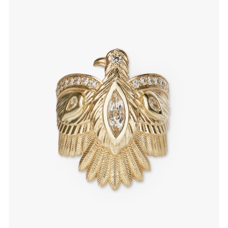 DIAMOND THUNDERBIRD RING