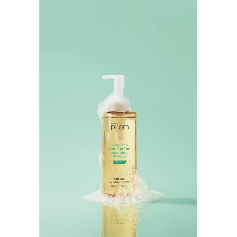 makeprem Safe Me Oil To Foam Cleanser 200mL