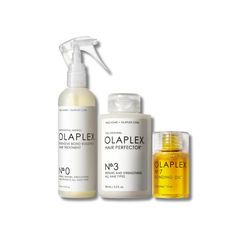 Olaplex Bundle – No.0, No.3, No.7