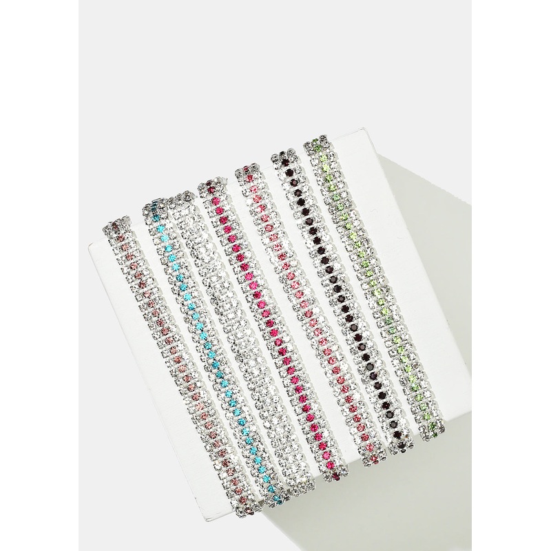 Sparkling Rhinestone Bracelet Gold/Random