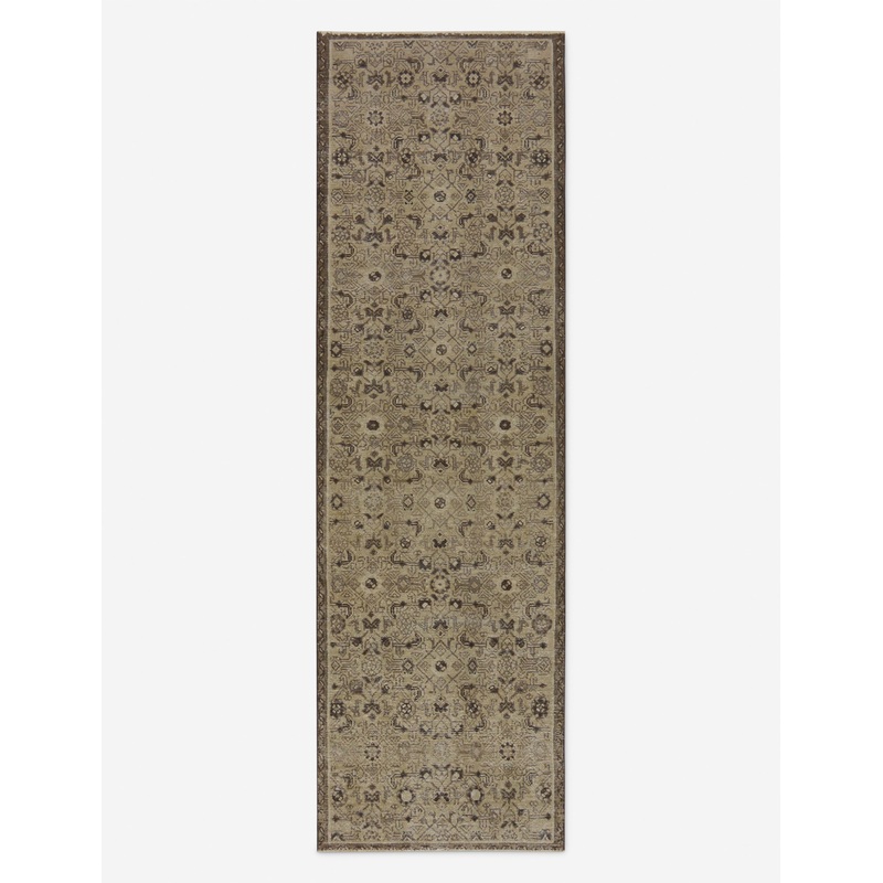 Vintage Turkish Hand-Knotted Wool Runner Rug No. 266, 2’8″ x 8’8″