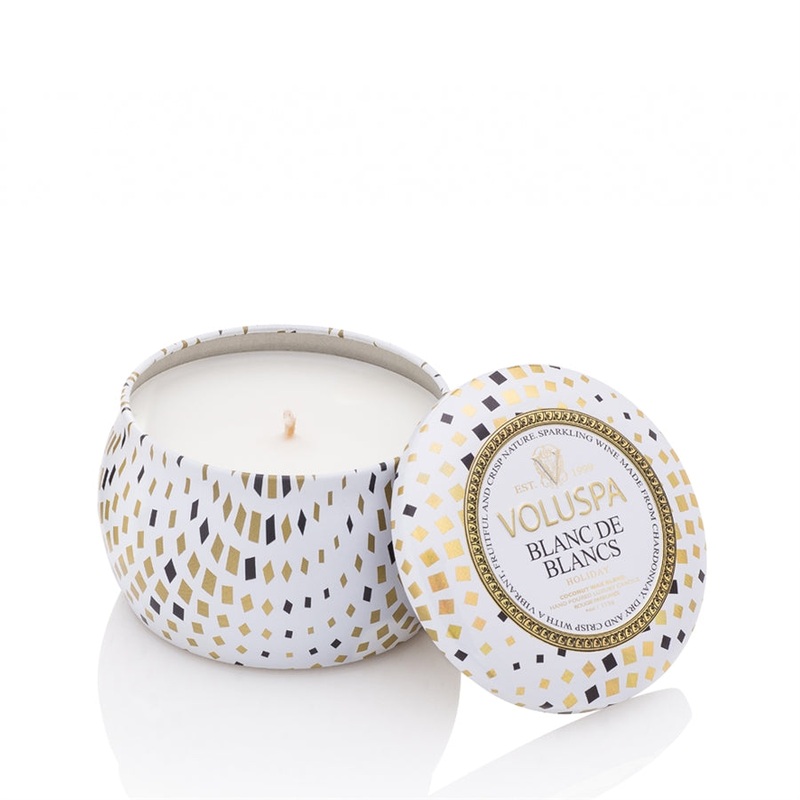 Voluspa Mini Tin – Blanc de Blancs