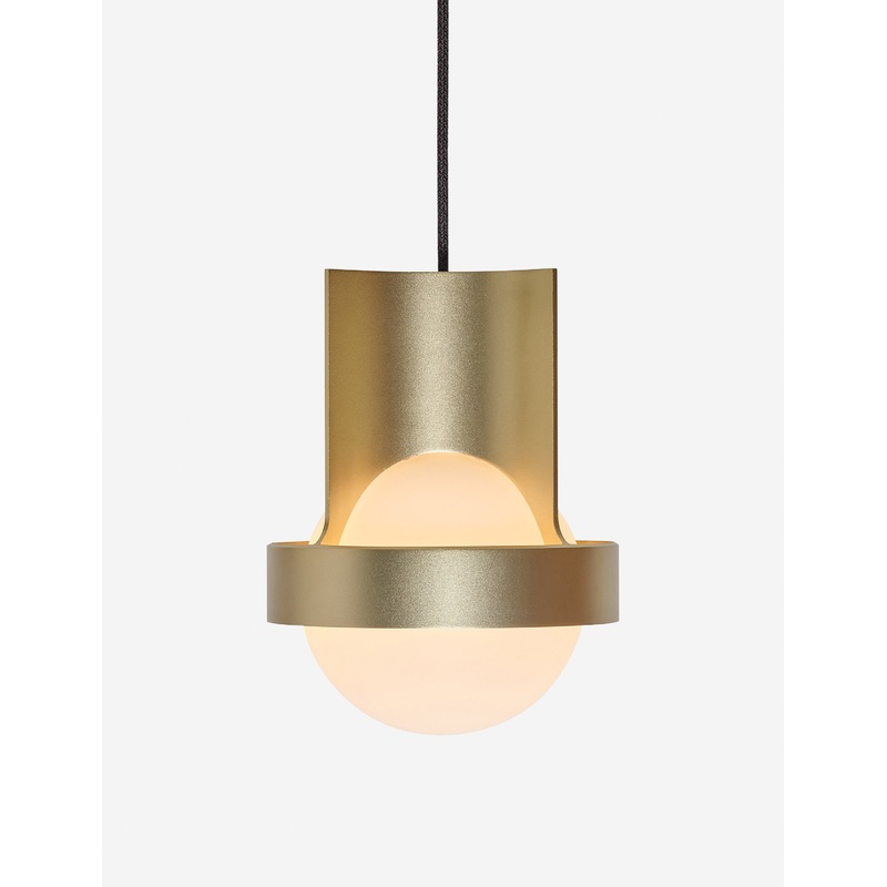 Loop Pendant Light with Sphere IV by Tala Brass 7″Dia