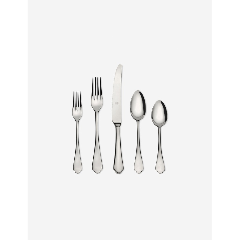 Dolce Vita Flatware 20-Piece Set by Mepra Polished Stainless Steel