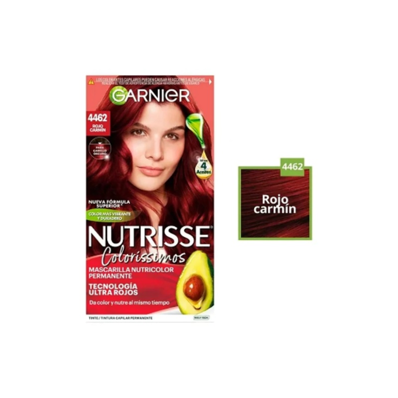 GARNIER NUTRISSE 4462 – ROJO CARMIN (3 PCS)