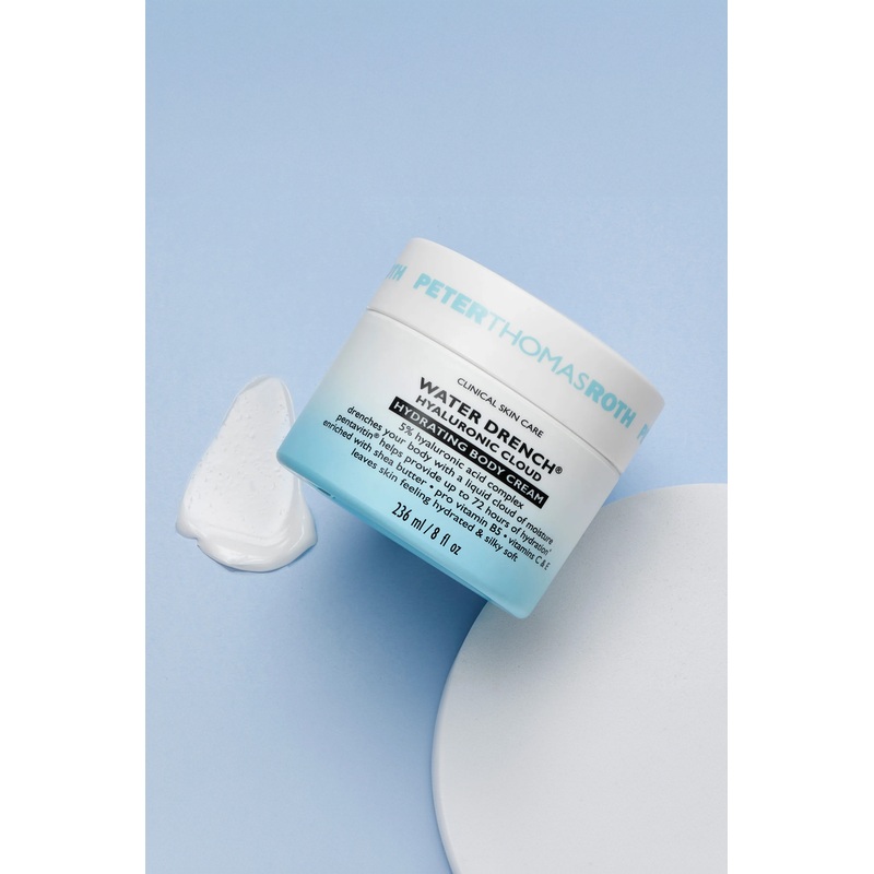 Peter Thomas Roth WATER DRENCH Hyaluronic Cloud Hydrating Body Cream 8 oz / 236 ml