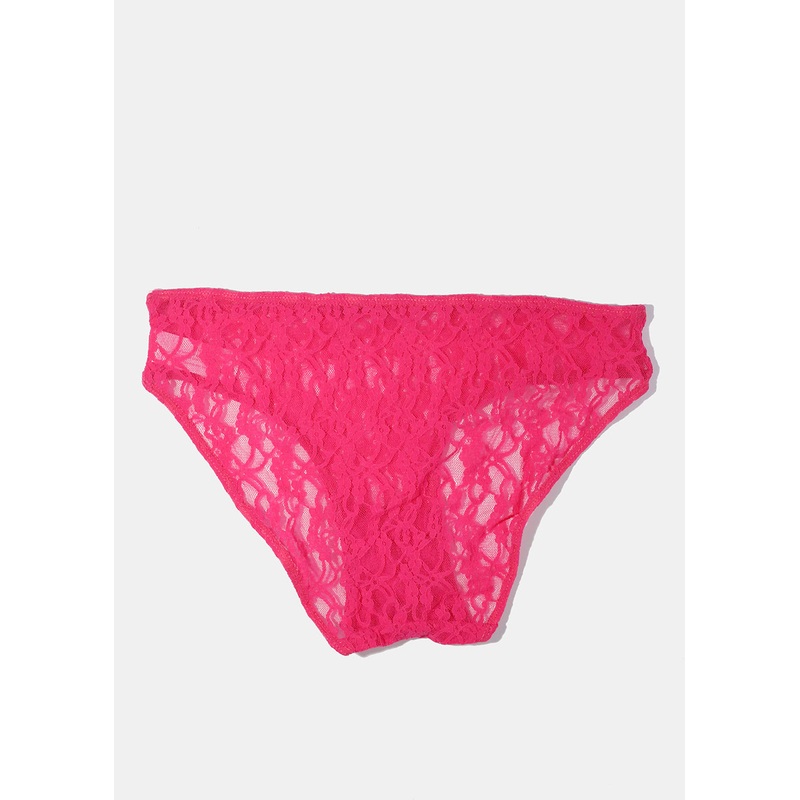 Pink Lace Bikini S