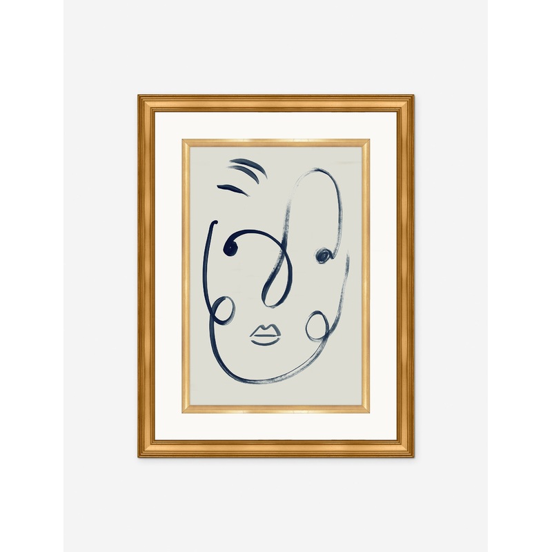 Moral Conscience I Print by Bartholomew Bardo Black 16″ x 22″