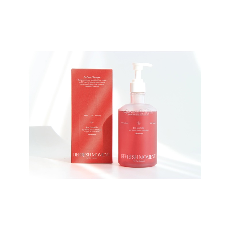 FREE MOMENT Refresh Moment Perfume Shampoo Jeju Camellia
