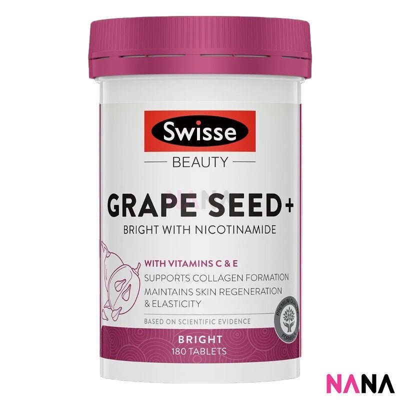 Swisse Beauty Grape Seed+ 180 Tablets