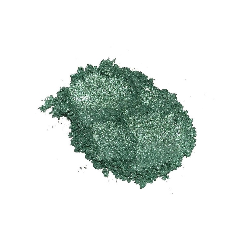 Bluegrass Green Eye Shimmeral Clamshell Sample Jar