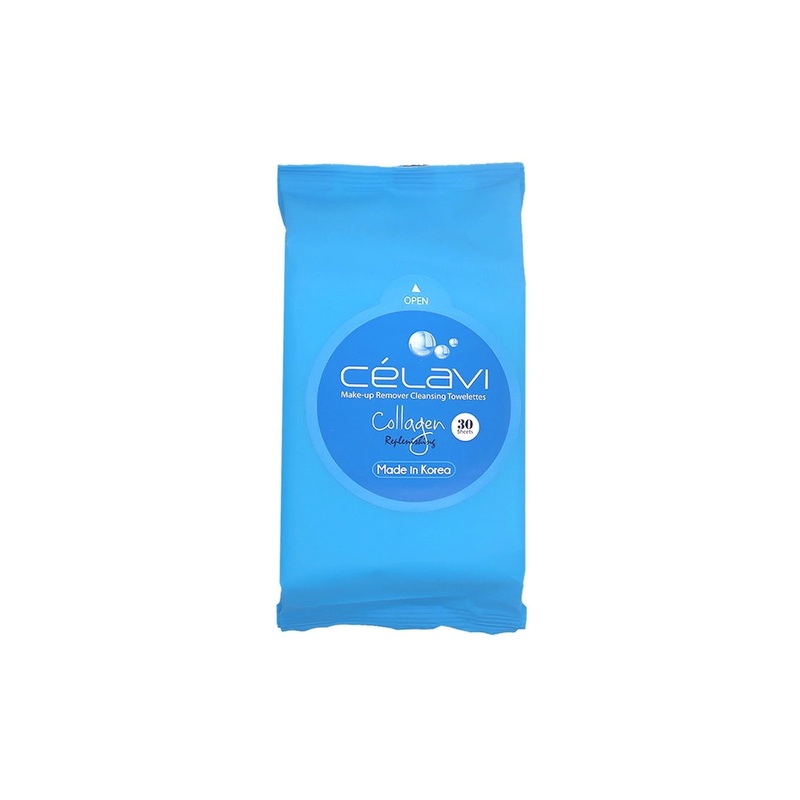 Celavi Make-Up Remover Cleansing Towelettes Collagen MT002