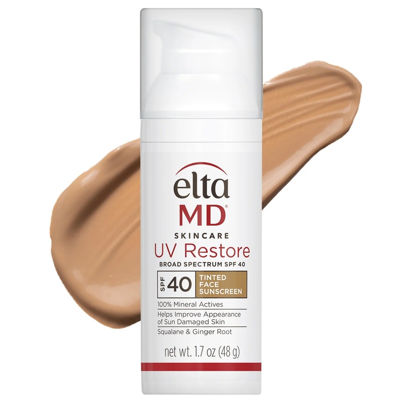 EltaMD UV Restore Tinted Face Sunscreen Broad Spectrum SPF 40 1.7 oz / 48 g