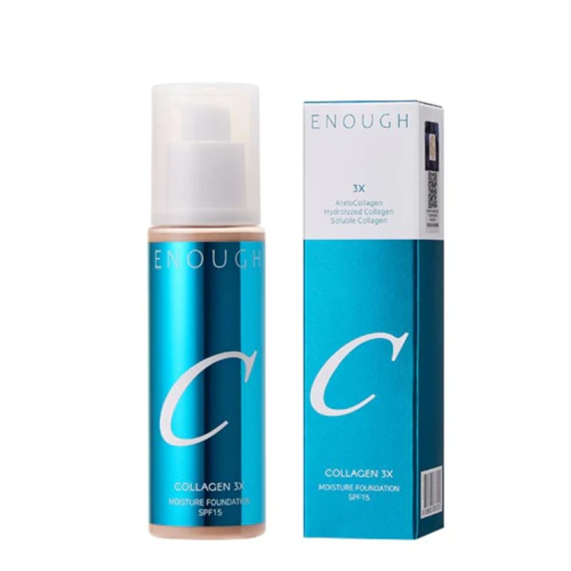 [ENOUGH] Collagen 3X Moisture Foundation SPF 15 100ml (3 colors) 13C