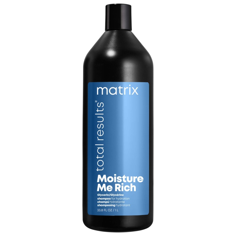 Matrix Total Results Moisture Me Rich Shampoo Liter / 33.8 oz | For Hydration