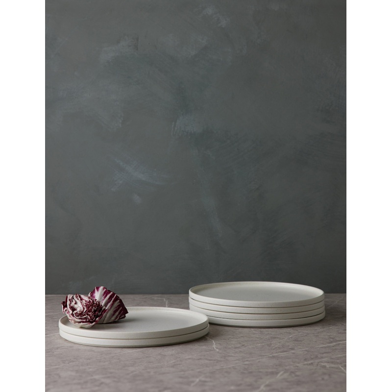 Redonda Deep Dinner Plate (Set of 6) by Costa Nova Brown