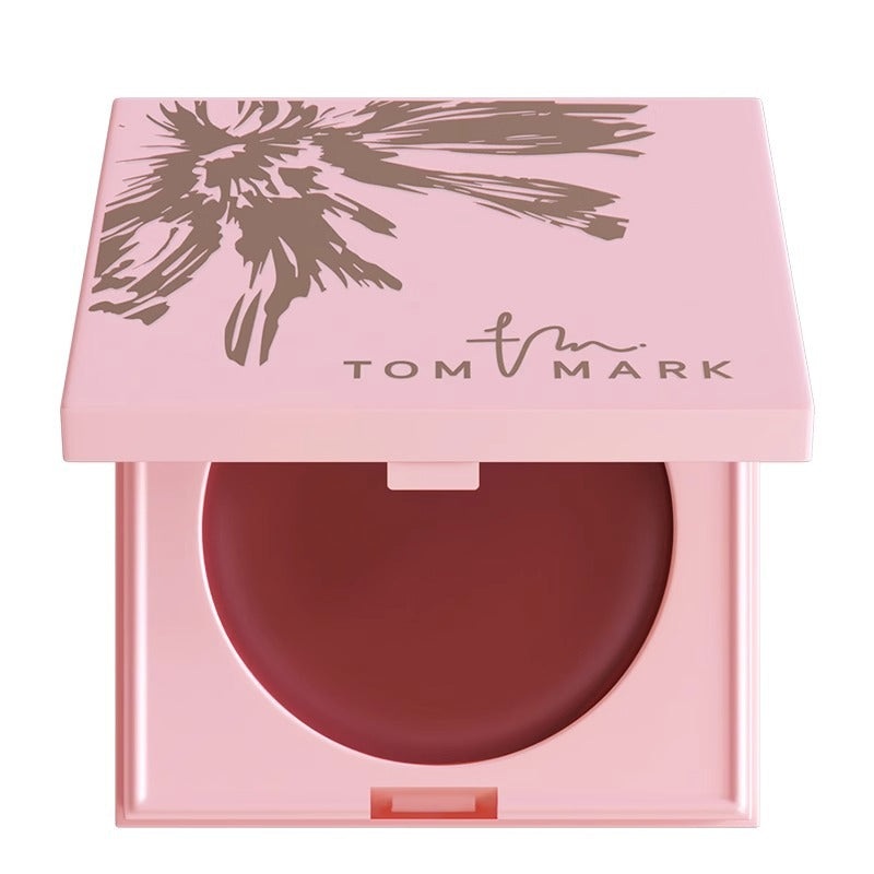 Tommark Spring-Summer Limited Edition Tipsy Soft Mist Lip  Cheek Cream 1.5g  Caramel CinnamonPink