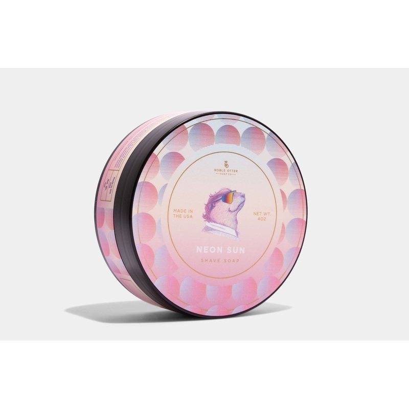 Neon Sun Shave Soap 4oz Jar