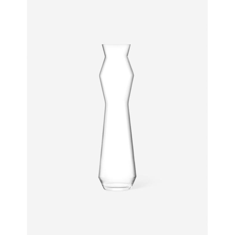 Sculpt Vase by LSA International Clear 39.25″
