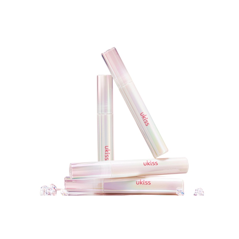 Ukiss Sparkling Glazed Mirror Lip Gloss 3g  S01 Sunset Sticky Rice