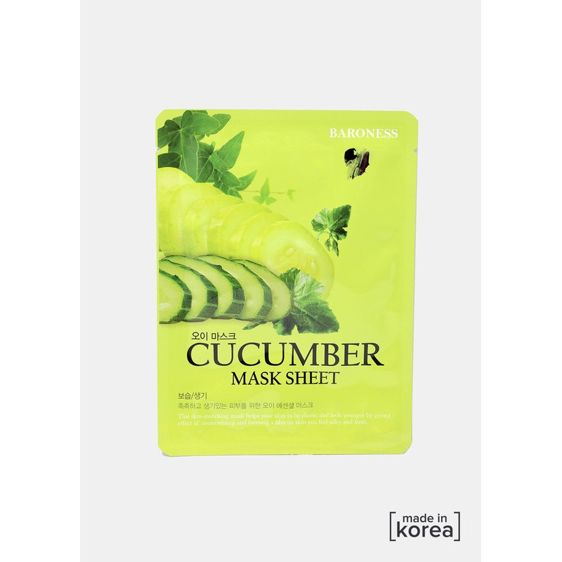 Baroness Sheet Mask- Cucumber