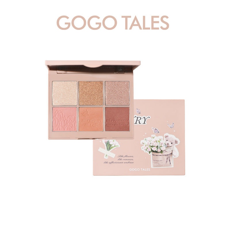 GOGOTALES Six-color Blush & Eyeshadow 27g Gogotales