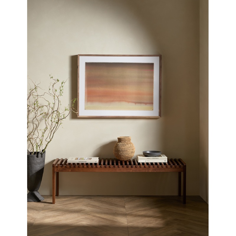 Abstract Ombre 04 Wall Art by Roseanne Kenny Red 40″ x 30″