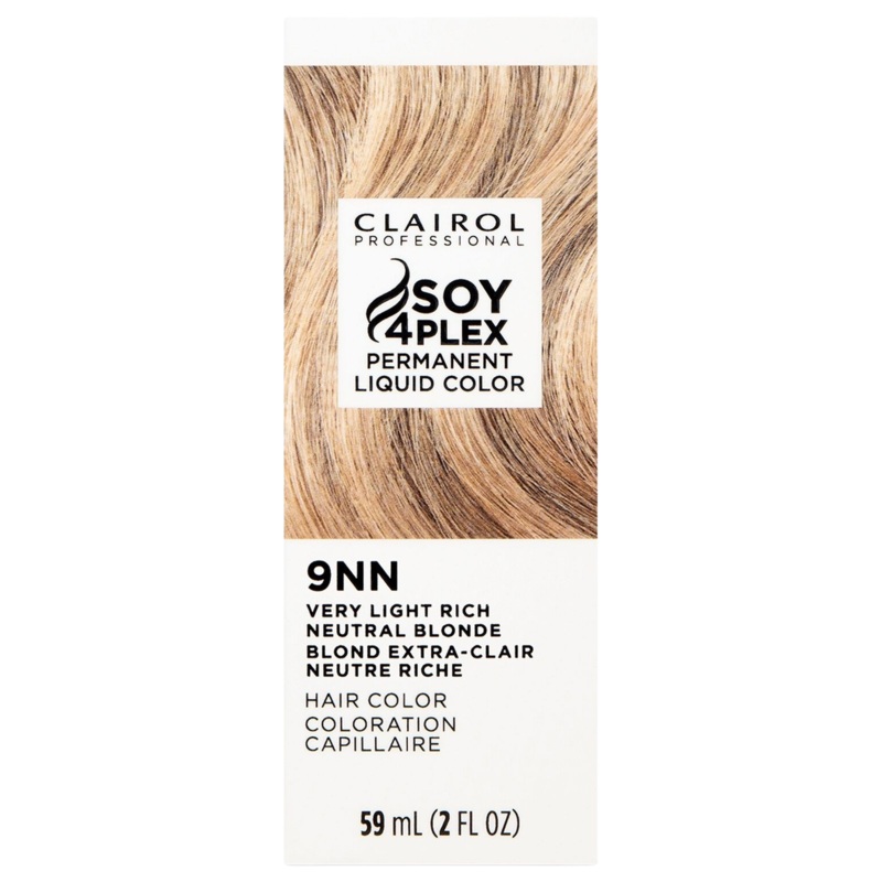 Clairol Professional Soy4Plex LiquiColor Permanent Hair Color – 9NN (Very Light Rich Natural Blonde)