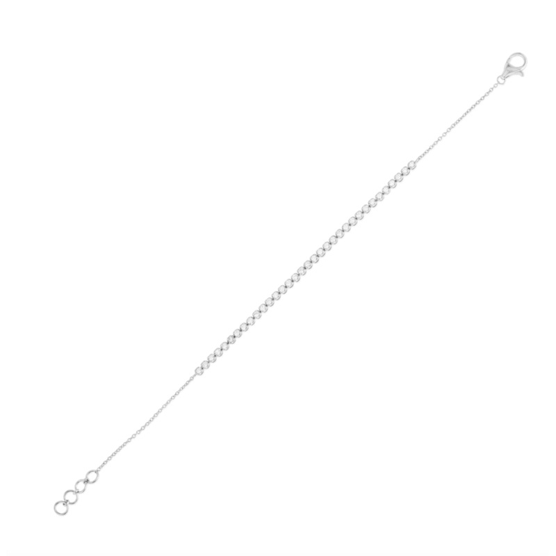 DIAMOND WHITE GOLD BRACELET