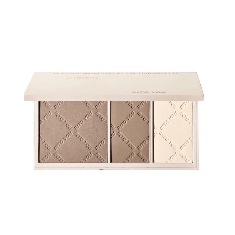 INTO YOU Highlight and Contour Palette 17g L1 Neutral