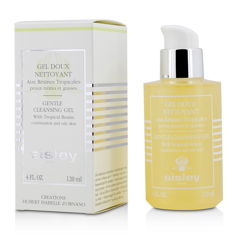 Sisley gentle cleansing gel with tropical resins – for combination & oily skin  120ml/4oz