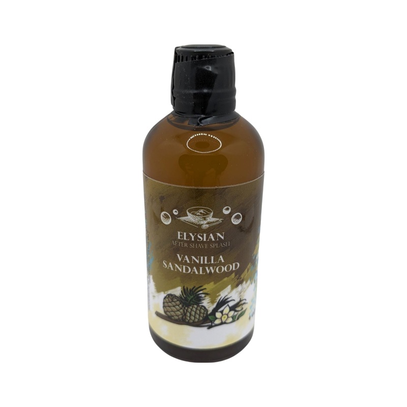 Vanilla Sandalwood Aftershave Splash – by Elysian (Pre-Owned)