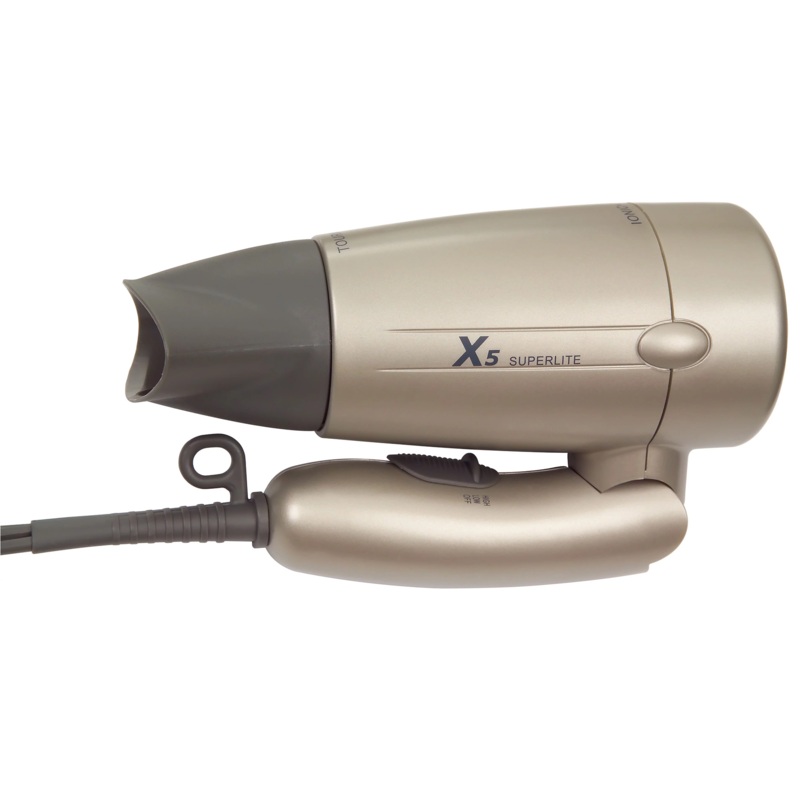 X5 SUPERLITE Nano Tourmaline + Ionic Ceramic Travel Hair Dryer | Model 7010