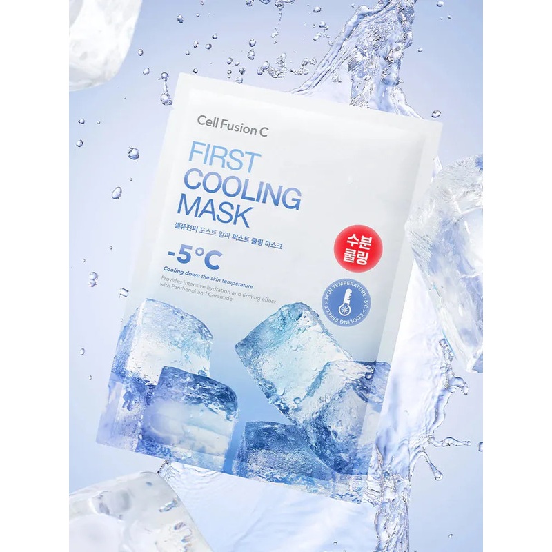 Cell Fusion C First Cooling Mask 1 box = 5 Sheets