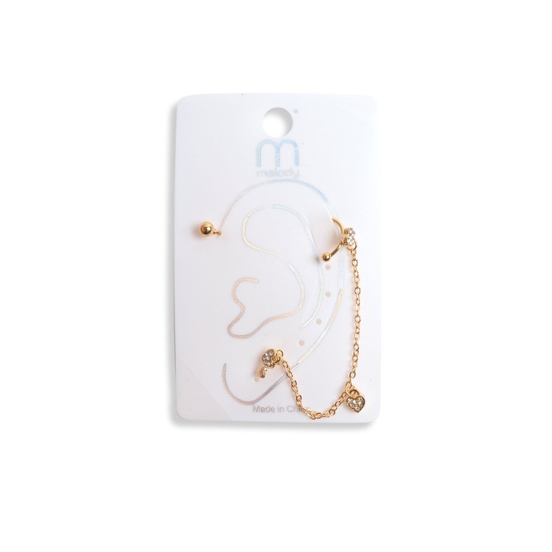 Grateful Heart Ear Cuff