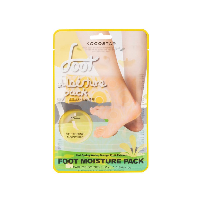 Kocostar Foot Moisture Pack  Yellow 1Pair