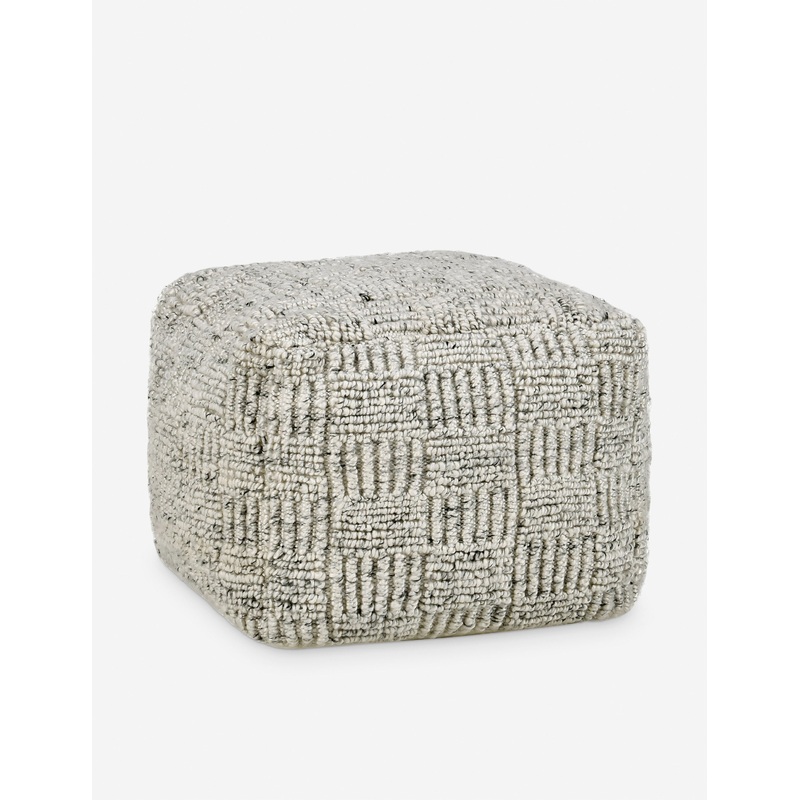 Linzy Pouf Ivory